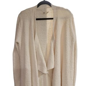 UGG Phoebe Wrap Cardigan in Cream in large